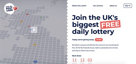 pick my postcode lottery